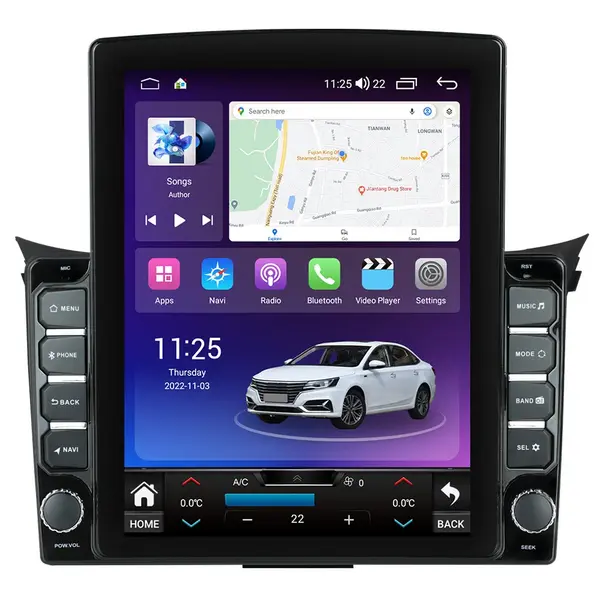 Navigatie dedicata cu Android Hyundai i30 2011 - 2017, 8GB RAM, Radio GPS Dual Zone, Touchscreen IPS 9.7" HD tip Tesla, Internet Wi-Fi si slot SIM 4G, Bluetooth, MirrorLink, USB
