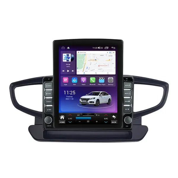 Navigatie dedicata cu Android Hyundai Ioniq (AE) 2016 - 2019, 8GB RAM, Radio GPS Dual Zone, Touchscreen IPS 9.7" HD tip Tesla, Internet Wi-Fi si slot SIM 4G, Bluetooth, MirrorLink, USB