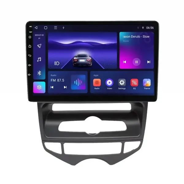 Navigatie dedicata cu Android Hyundai ix20 2010 - 2019, clima automata, 4GB RAM, Radio GPS Dual Zone, Display HD IPS 9" Touchscreen, Internet Wi-Fi, Bluetooth, MirrorLink, USB