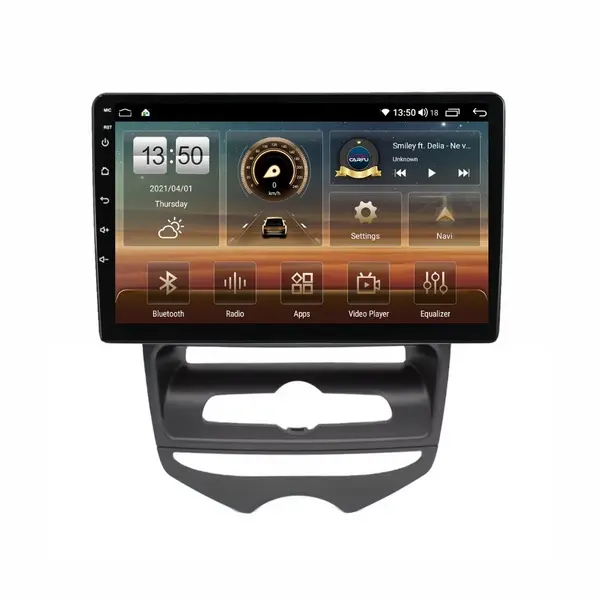 Navigatie dedicata cu Android Hyundai ix20 2010 - 2019, clima manuala, 8GB RAM, Radio GPS Dual Zone, Display HD QLED 9" Touchscreen, Internet Wi-Fi si slot SIM 4G, Bluetooth, MirrorLink, USB