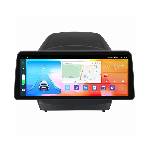 Navigatie dedicata cu Android Hyundai ix35 2009 - 2015, 4GB RAM, Radio GPS Dual Zone, Display QLED 12.3" Touchscreen, Internet Wi-Fi si slot SIM 4G, Bluetooth, MirrorLink, USB