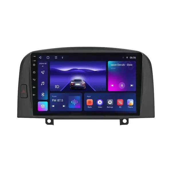 Navigatie dedicata cu Android Hyundai Sonata V 2004 - 2009, 4GB RAM, Radio GPS Dual Zone, Display HD IPS 9" Touchscreen, Internet Wi-Fi, Bluetooth, MirrorLink, USB