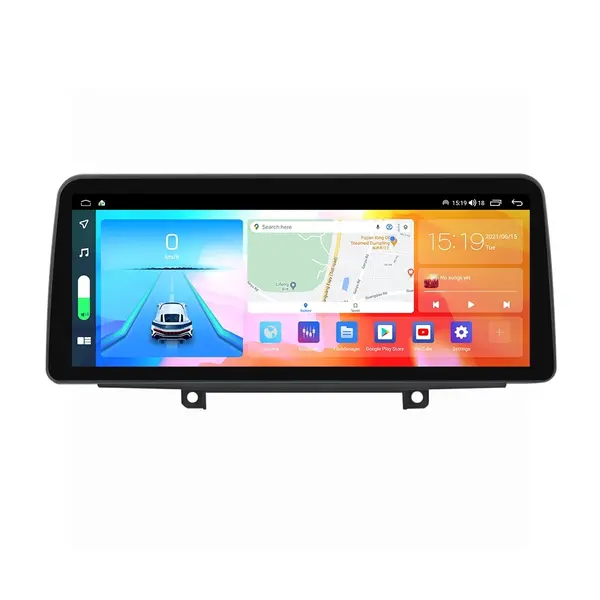 Navigatie dedicata cu Android Hyundai Sonata V 2004 - 2009, 8GB RAM, Radio GPS Dual Zone, Display QLED 12.3" Touchscreen, Internet Wi-Fi si slot SIM 4G, Bluetooth, MirrorLink, USB