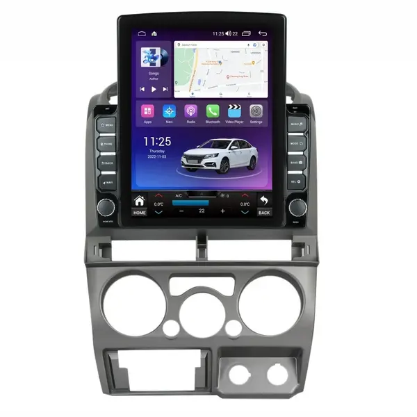 Navigatie dedicata cu Android Isuzu D-Max I 2007 - 2012, 4GB RAM, Radio GPS Dual Zone, Touchscreen IPS 9.7" HD tip Tesla, Internet Wi-Fi si slot SIM 4G, Bluetooth, MirrorLink, USB