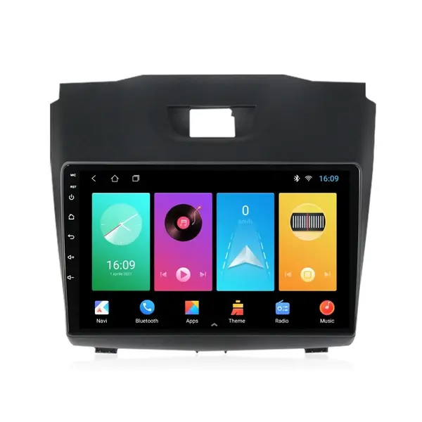 Navigatie dedicata cu Android Isuzu D-Max II 2012 - 2020, 1GB RAM, Radio GPS Dual Zone, Display HD IPS 9" Touchscreen, Internet Wi-Fi, Bluetooth, MirrorLink, USB
