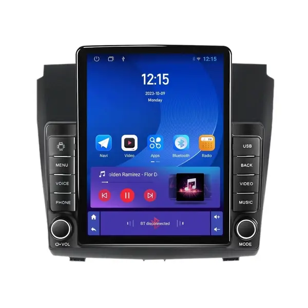 Navigatie dedicata cu Android Isuzu D-Max II 2012 - 2020, 1GB RAM, Radio GPS Dual Zone, Touchscreen IPS 9.7" HD tip Tesla, Internet Wi-Fi, Bluetooth, MirrorLink, USB