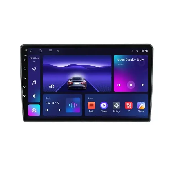 Navigatie dedicata cu Android Jeep Cherokee III 2001 - 2007, 4GB RAM, Radio GPS Dual Zone, Display HD IPS 9" Touchscreen, Internet Wi-Fi, Bluetooth, MirrorLink, USB