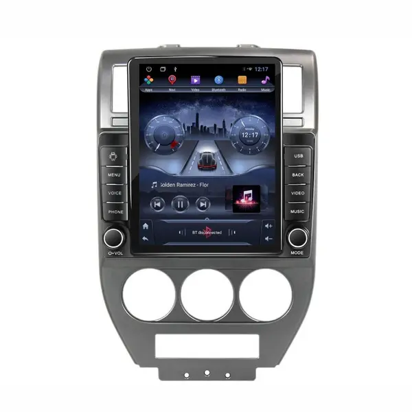 Navigatie dedicata cu Android Jeep Patriot I 2006 - 2010, 2GB RAM, Radio GPS Dual Zone, Touchscreen IPS 9.7" HD tip Tesla, Internet Wi-Fi, Bluetooth, MirrorLink, USB
