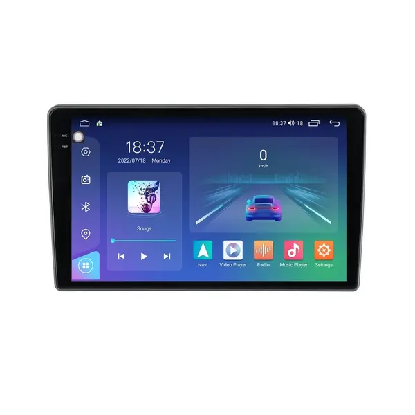 Navigatie dedicata cu Android Jeep Wrangler III (JK) 2011 - 2015, 4GB RAM, Radio GPS Dual Zone, Display 2K QLED 10.36" Touchscreen, Internet Wi-Fi si slot SIM 4G, Bluetooth, MirrorLink, USB