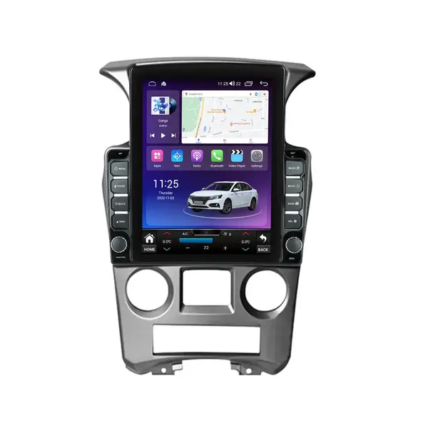 Navigatie dedicata cu Android KIA Carens III 2006 - 2013, clima automata, 4GB RAM, Radio GPS Dual Zone, Touchscreen IPS 9.7" HD tip Tesla, Internet Wi-Fi si slot SIM 4G, Bluetooth, MirrorLink, USB
