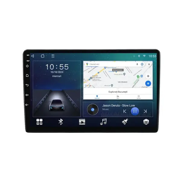 Navigatie dedicata cu Android Kia Ceed 2010 - 2012, 2GB RAM, Radio GPS Dual Zone, Display HD QLED 9" Touchscreen, Internet Wi-Fi si slot SIM 4G, Bluetooth, MirrorLink, USB