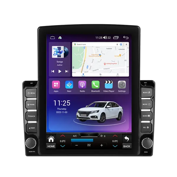 Navigatie dedicata cu Android Kia Ceed 2010 - 2012, 4GB RAM, Radio GPS Dual Zone, Touchscreen IPS 9.7" HD tip Tesla, Internet Wi-Fi si slot SIM 4G, Bluetooth, MirrorLink, USB