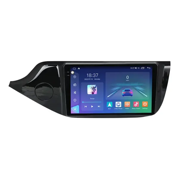 Navigatie dedicata cu Android KIA Ceed 2012 - 2018, 8GB RAM, Radio GPS Dual Zone, Display 2K QLED 9.5" Touchscreen, Internet Wi-Fi si slot SIM 4G, Bluetooth, MirrorLink, USB