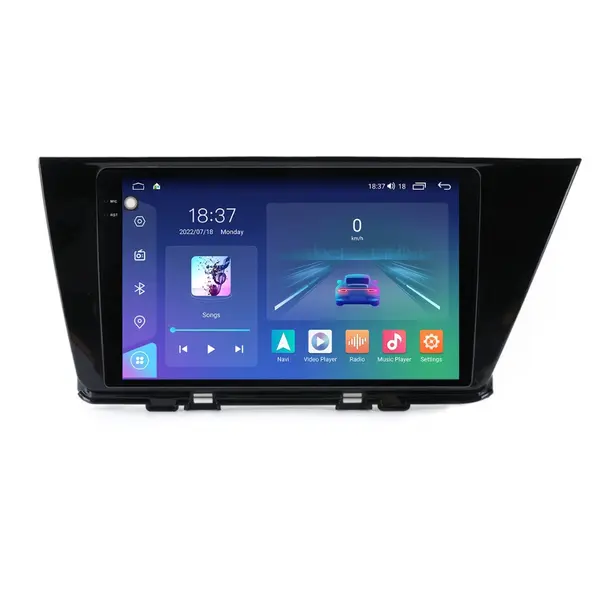Navigatie dedicata cu Android Kia Niro 2016 - 2019, 8GB RAM, Radio GPS Dual Zone, Display 2K QLED 9.5" Touchscreen, Internet Wi-Fi si slot SIM 4G, Bluetooth, MirrorLink, USB