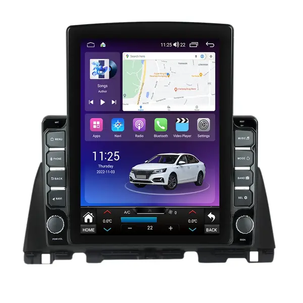 Navigatie dedicata cu Android Kia Optima II dupa 2015, 4GB RAM, Radio GPS Dual Zone, Touchscreen IPS 9.7" HD tip Tesla, Internet Wi-Fi si slot SIM 4G, Bluetooth, MirrorLink, USB