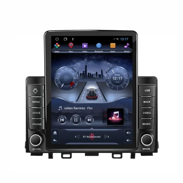 Navigatie dedicata cu Android Kia Rio IV 2017 - 2024, 2GB RAM, Radio GPS Dual Zone, Touchscreen IPS 9.7" HD tip Tesla, Internet Wi-Fi, Bluetooth, MirrorLink, USB