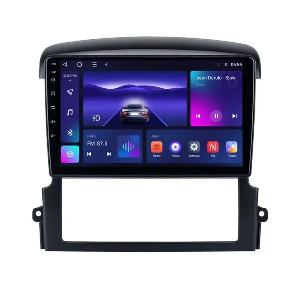 Navigatie dedicata cu Android KIA Sorento I 2006 - 2009, 4GB RAM, Radio GPS Dual Zone, Display HD IPS 9" Touchscreen, Internet Wi-Fi, Bluetooth, MirrorLink, USB