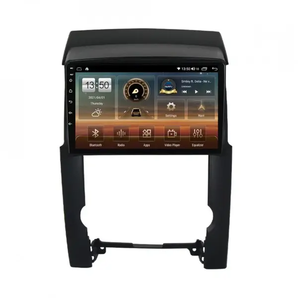 Navigatie dedicata cu Android Kia Sorento II 2009 - 2012, 8GB RAM, Radio GPS Dual Zone, Display HD QLED 10" Touchscreen, Internet Wi-Fi si slot SIM 4G, Bluetooth, MirrorLink, USB