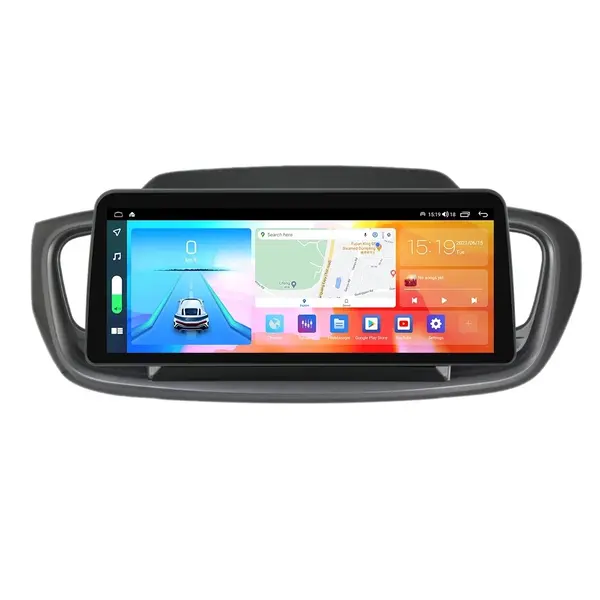 Navigatie dedicata cu Android KIA Sorento III 2015 - 2020, 4GB RAM, Radio GPS Dual Zone, Display QLED 12.3" Touchscreen, Internet Wi-Fi si slot SIM 4G, Bluetooth, MirrorLink, USB