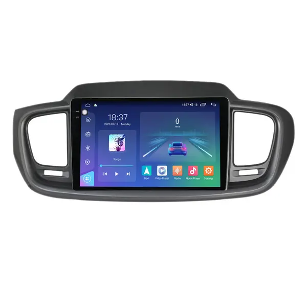 Navigatie dedicata cu Android KIA Sorento III 2015 - 2020, 4GB RAM, Radio GPS Dual Zone, Display 2K QLED 10.36" Touchscreen, Internet Wi-Fi si slot SIM 4G, Bluetooth, MirrorLink, USB