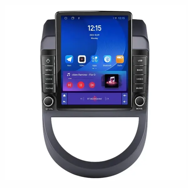 Navigatie dedicata cu Android Kia Soul 2009 - 2013, 1GB RAM, Radio GPS Dual Zone, Touchscreen IPS 9.7" HD tip Tesla, Internet Wi-Fi, Bluetooth, MirrorLink, USB