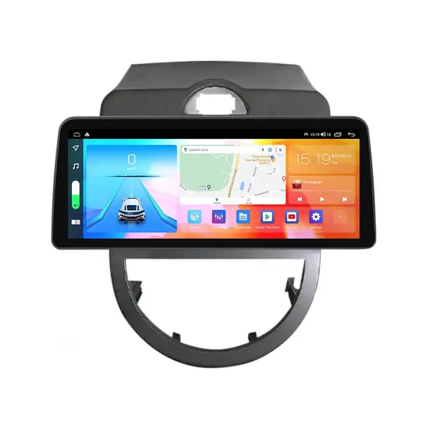 Navigatie dedicata cu Android Kia Soul 2009 - 2013, 4GB RAM, Radio GPS Dual Zone, Display QLED 12.3" Touchscreen, Internet Wi-Fi si slot SIM 4G, Bluetooth, MirrorLink, USB