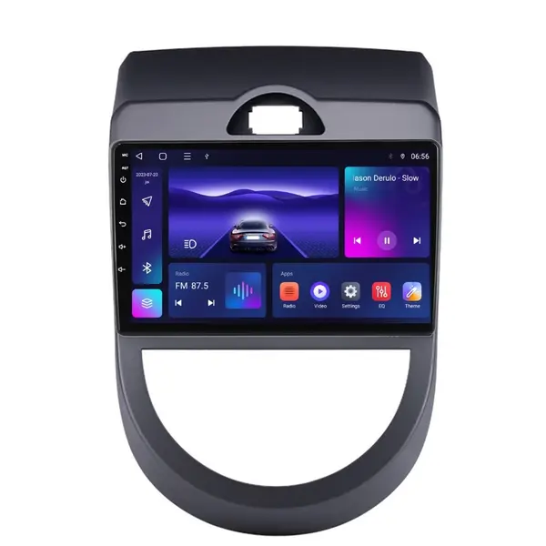 Navigatie dedicata cu Android Kia Soul 2009 - 2013, 4GB RAM, Radio GPS Dual Zone, Display HD IPS 9" Touchscreen, Internet Wi-Fi, Bluetooth, MirrorLink, USB