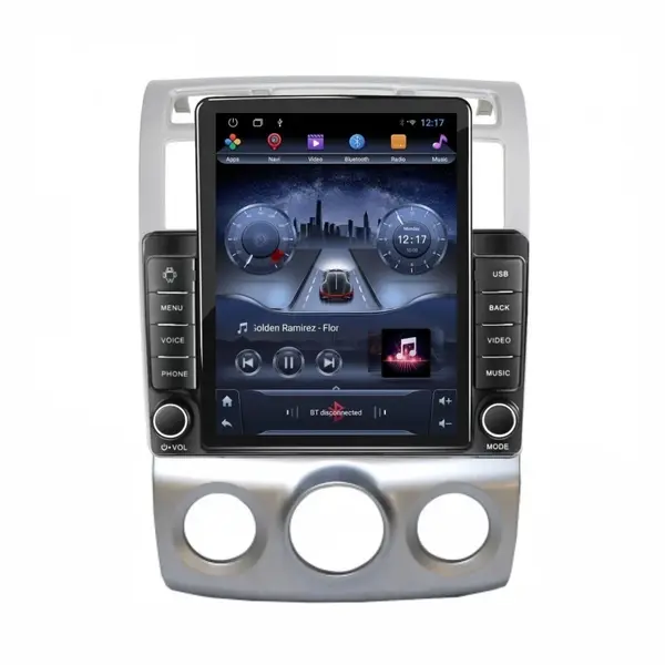Navigatie dedicata cu Android KIA Sportage 2004 - 2010 fabricata in Coreea, clima manuala, 2GB RAM, Radio GPS Dual Zone, Touchscreen IPS 9.7" HD tip Tesla, Internet Wi-Fi, Bluetooth, MirrorLink, USB