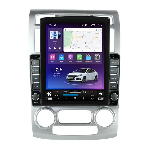 Navigatie dedicata cu Android KIA Sportage 2004 - 2010 fabricata in Coreea, clima automata, 8GB RAM, Radio GPS Dual Zone, Touchscreen IPS 9.7" HD tip Tesla, Internet Wi-Fi si slot SIM 4G, Bluetooth, MirrorLink, USB