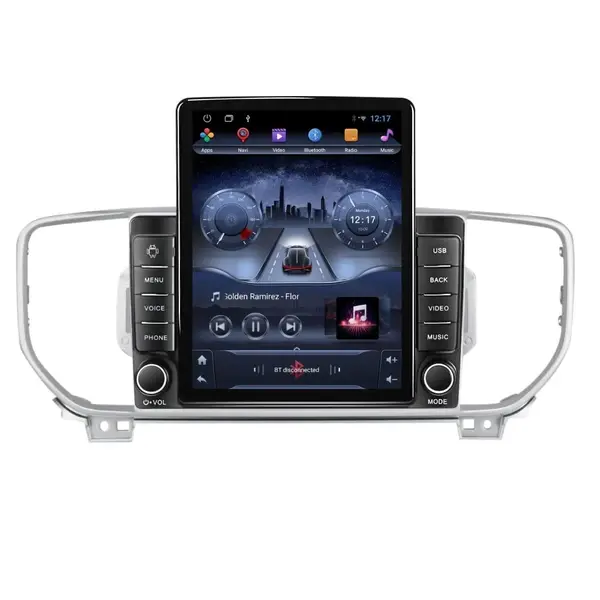 Navigatie dedicata cu Android KIA Sportage 2016 - 2018, 2GB RAM, Radio GPS Dual Zone, Touchscreen IPS 9.7" HD tip Tesla, Internet Wi-Fi, Bluetooth, MirrorLink, USB