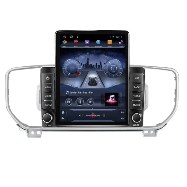 Navigatie dedicata cu Android Kia Sportage 2018 - 2021, 2GB RAM, Radio GPS Dual Zone, Touchscreen IPS 9.7" HD tip Tesla, Internet Wi-Fi, Bluetooth, MirrorLink, USB