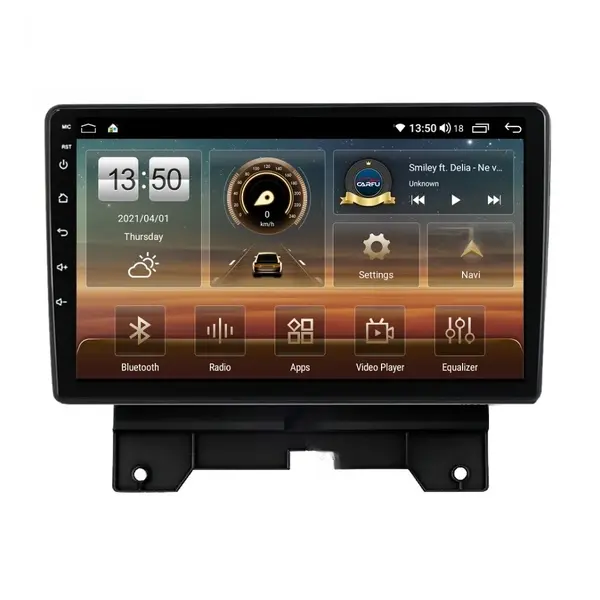 Navigatie dedicata cu Android Land Rover Range Rover Sport I 2009 - 2013, 4GB RAM, Radio GPS Dual Zone, Display HD QLED 9" Touchscreen, Internet Wi-Fi si slot SIM 4G, Bluetooth, MirrorLink, USB
