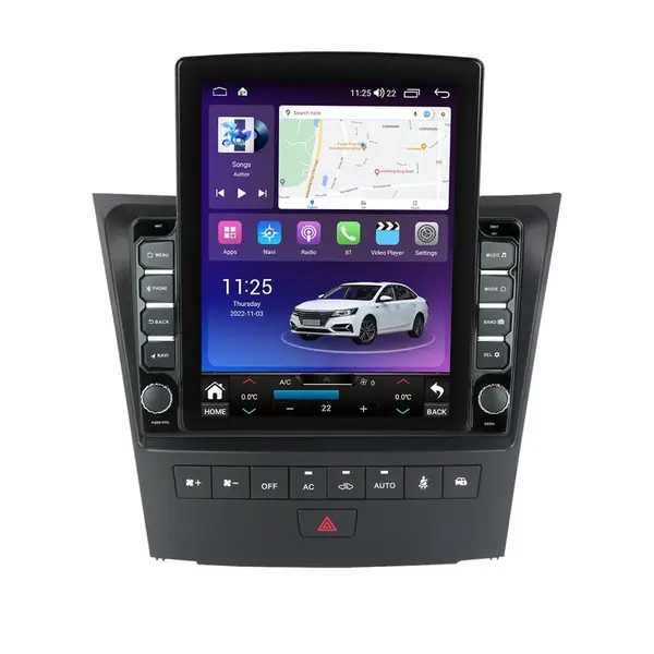 Navigatie dedicata cu Android Lexus GS 2005 - 2012, 8GB RAM, Radio GPS Dual Zone, Touchscreen IPS 9.7" HD tip Tesla, Internet Wi-Fi si slot SIM 4G, Bluetooth, MirrorLink, USB