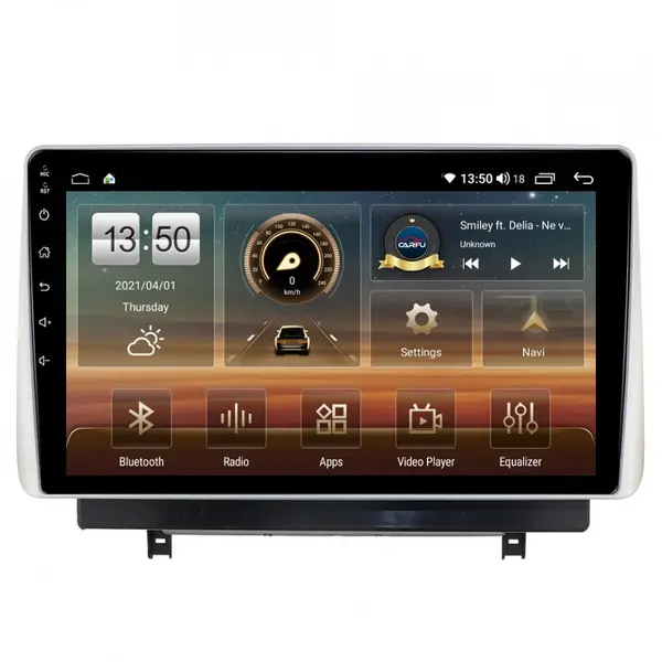 Navigatie dedicata cu Android Mazda 3 dupa 2019, 8GB RAM, Radio GPS Dual Zone, Display HD QLED 10" Touchscreen, Internet Wi-Fi si slot SIM 4G, Bluetooth, MirrorLink, USB