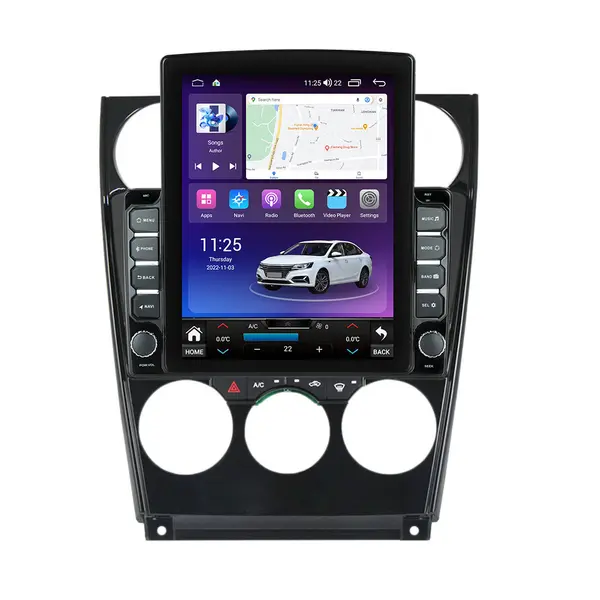 Navigatie dedicata cu Android Mazda 6 2002 - 2008, 8GB RAM, Radio GPS Dual Zone, Touchscreen IPS 9.7" HD tip Tesla, Internet Wi-Fi si slot SIM 4G, Bluetooth, MirrorLink, USB