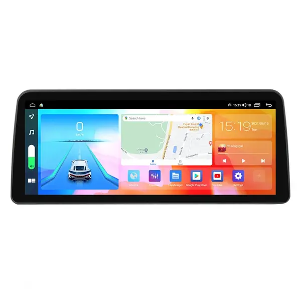Navigatie dedicata cu Android Mazda 6 2008 - 2013, 8GB RAM, Radio GPS Dual Zone, Display QLED 12.3" Touchscreen, Internet Wi-Fi si slot SIM 4G, Bluetooth, MirrorLink, USB
