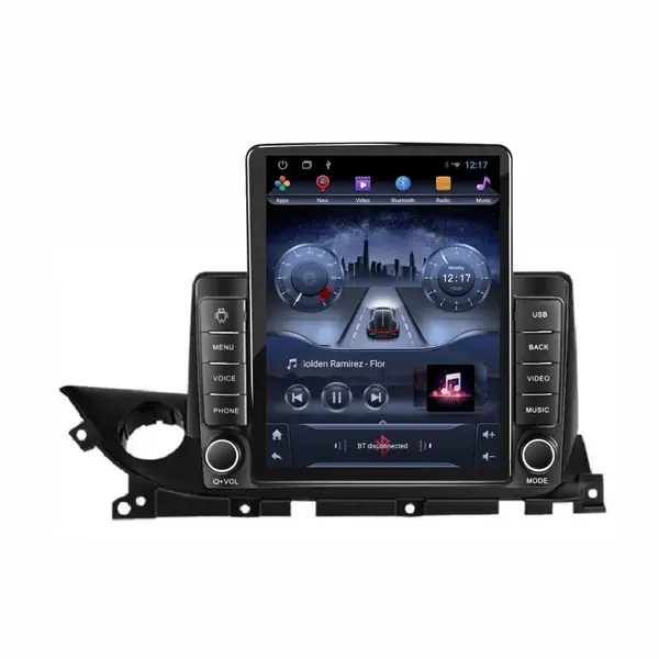 Navigatie dedicata cu Android Mazda 6 dupa 2018, 2GB RAM, Radio GPS Dual Zone, Touchscreen IPS 9.7" HD tip Tesla, Internet Wi-Fi, Bluetooth, MirrorLink, USB