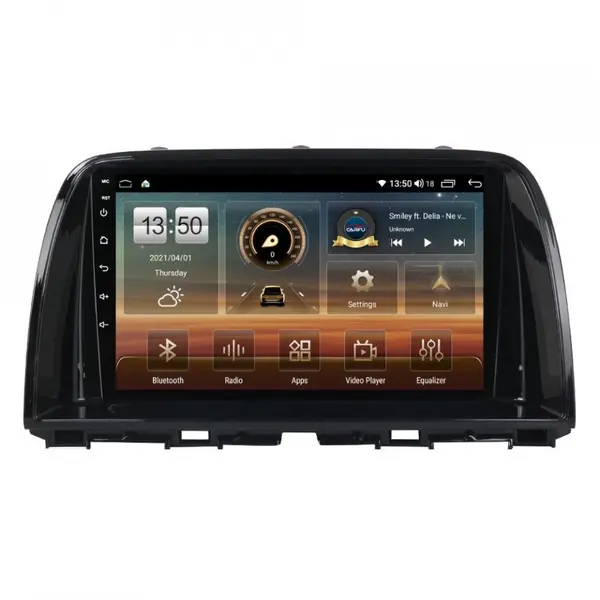 Navigatie dedicata cu Android Mazda CX-5 2011 - 2017, 8GB RAM, Radio GPS Dual Zone, Display HD QLED 9" Touchscreen, Internet Wi-Fi si slot SIM 4G, Bluetooth, MirrorLink, USB