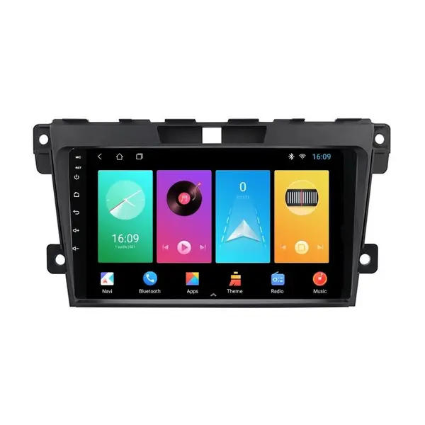 Navigatie dedicata cu Android Mazda CX-7 2006 - 2015, 1GB RAM, Radio GPS Dual Zone, Display HD IPS 9" Touchscreen, Internet Wi-Fi, Bluetooth, MirrorLink, USB