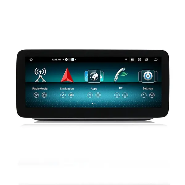 Navigatie dedicata cu Android Mercedes B-Class W246 2011 - 2015 cu navigatie NTG 4.5 / 4.7, 6GB RAM, Radio GPS Dual Zone, Display QLED 12.3" Touchscreen, Internet Wi-Fi si slot SIM 4G, Bluetooth, MirrorLink, USB