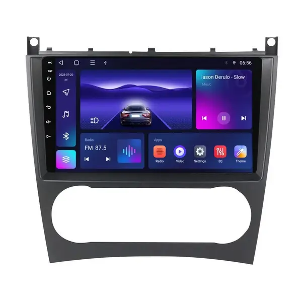 Navigatie dedicata cu Android Mercedes CLC-Class CL203 2008 - 2011, 4GB RAM, Radio GPS Dual Zone, Display HD IPS 9" Touchscreen, Internet Wi-Fi, Bluetooth, MirrorLink, USB