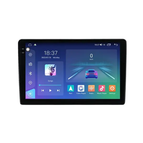 Navigatie dedicata cu Android Mercedes CLK C209 2002 - 2005, 4GB RAM, Radio GPS Dual Zone, Display 2K QLED 9.5" Touchscreen, Internet Wi-Fi si slot SIM 4G, Bluetooth, MirrorLink, USB
