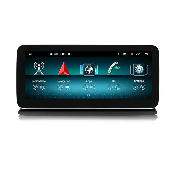 Navigatie dedicata cu Android Mercedes CLS C218 2015 - 2017 cu navigatie NTG 5 / 5.1, 6GB RAM, Radio GPS Dual Zone, Display QLED 12.3" Touchscreen, Internet Wi-Fi si slot SIM 4G, Bluetooth, MirrorLink, USB