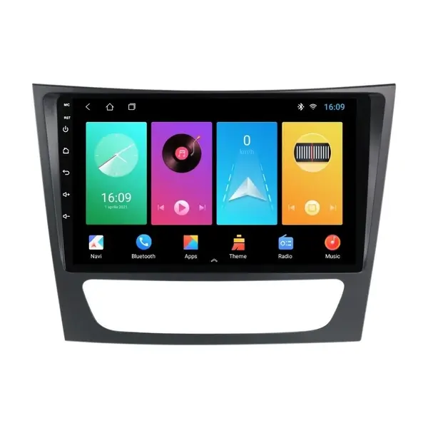 Navigatie dedicata cu Android Mercedes CLS C219 2004 - 2011, 2GB RAM, Radio GPS Dual Zone, Display HD IPS 9" Touchscreen, Internet Wi-Fi, Bluetooth, MirrorLink, USB