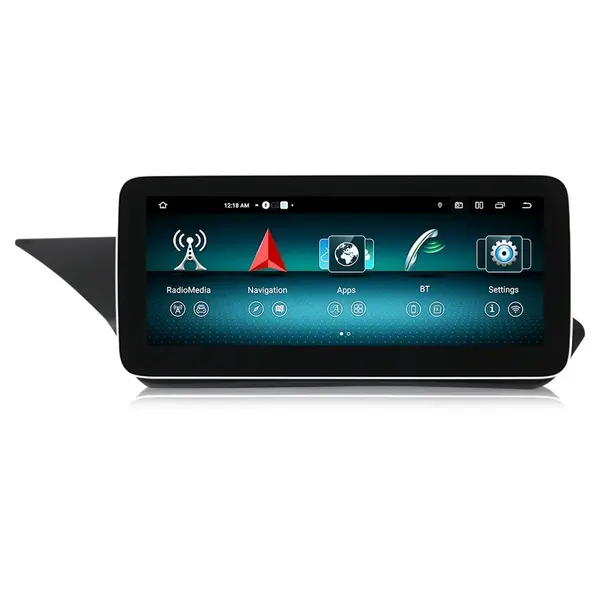Navigatie dedicata cu Android Mercedes E-Class W212 2009 - 2012 cu navigatie NTG 4, 6GB RAM, Radio GPS Dual Zone, Display QLED 12.3" Touchscreen, Internet Wi-Fi si slot SIM 4G, Bluetooth, MirrorLink, USB