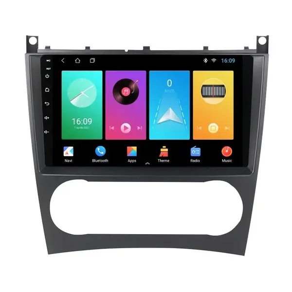 Navigatie dedicata cu Android Mercedes G-Class W463 2009 - 2012, 1GB RAM, Radio GPS Dual Zone, Display HD IPS 9" Touchscreen, Internet Wi-Fi, Bluetooth, MirrorLink, USB