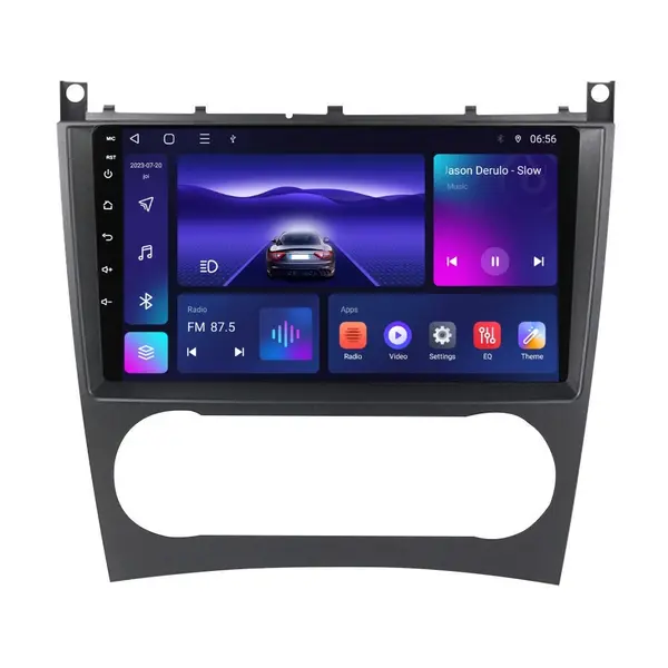 Navigatie dedicata cu Android Mercedes G-Class W463 2009 - 2012, 4GB RAM, Radio GPS Dual Zone, Display HD IPS 9" Touchscreen, Internet Wi-Fi, Bluetooth, MirrorLink, USB