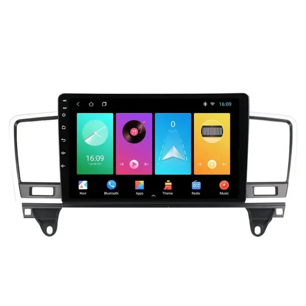 Navigatie dedicata cu Android Mercedes GL-Class GL X166 2012 - 2015, 2GB RAM, Radio GPS Dual Zone, Display HD IPS 9" Touchscreen, Internet Wi-Fi, Bluetooth, MirrorLink, USB