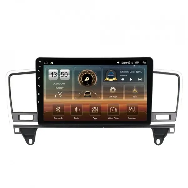 Navigatie dedicata cu Android Mercedes GL-Class GL X166 2012 - 2015, 6GB RAM, Radio GPS Dual Zone, Display HD QLED 9" Touchscreen, Internet Wi-Fi si slot SIM 4G, Bluetooth, MirrorLink, USB