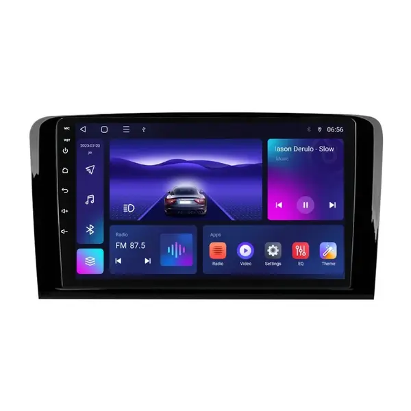 Navigatie dedicata cu Android Mercedes M-Class ML W164 2005 - 2012, 4GB RAM, Radio GPS Dual Zone, Display HD IPS 9" Touchscreen, Internet Wi-Fi, Bluetooth, MirrorLink, USB